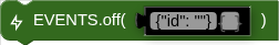 EVENTS.off( )