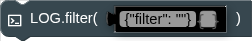 LOG.filter( )
