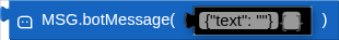 MSG.botMessage( )
