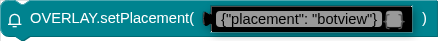 OVERLAY.setPlacement( )