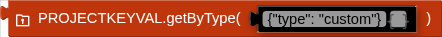 PROJECTKEYVAL.getByType( )