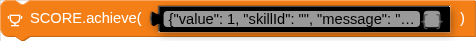 SCORE.achieve( )