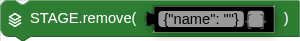 STAGE.remove( )