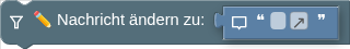✏️ Nachricht ändern zu: