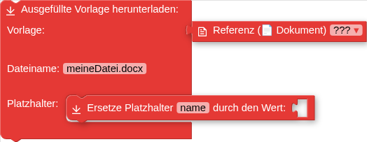 Ausgefüllte Vorlage herunterladen: Vorlage: Dateiname: Platzhalter: