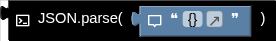 JSON.parse( )