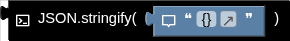 JSON.stringify( )