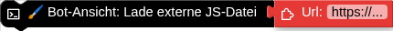 🖌️ Bot-Ansicht: Lade externe JS-Datei